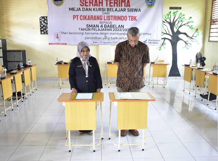 Program CSR Sarana dan Prasarana Pendidikan